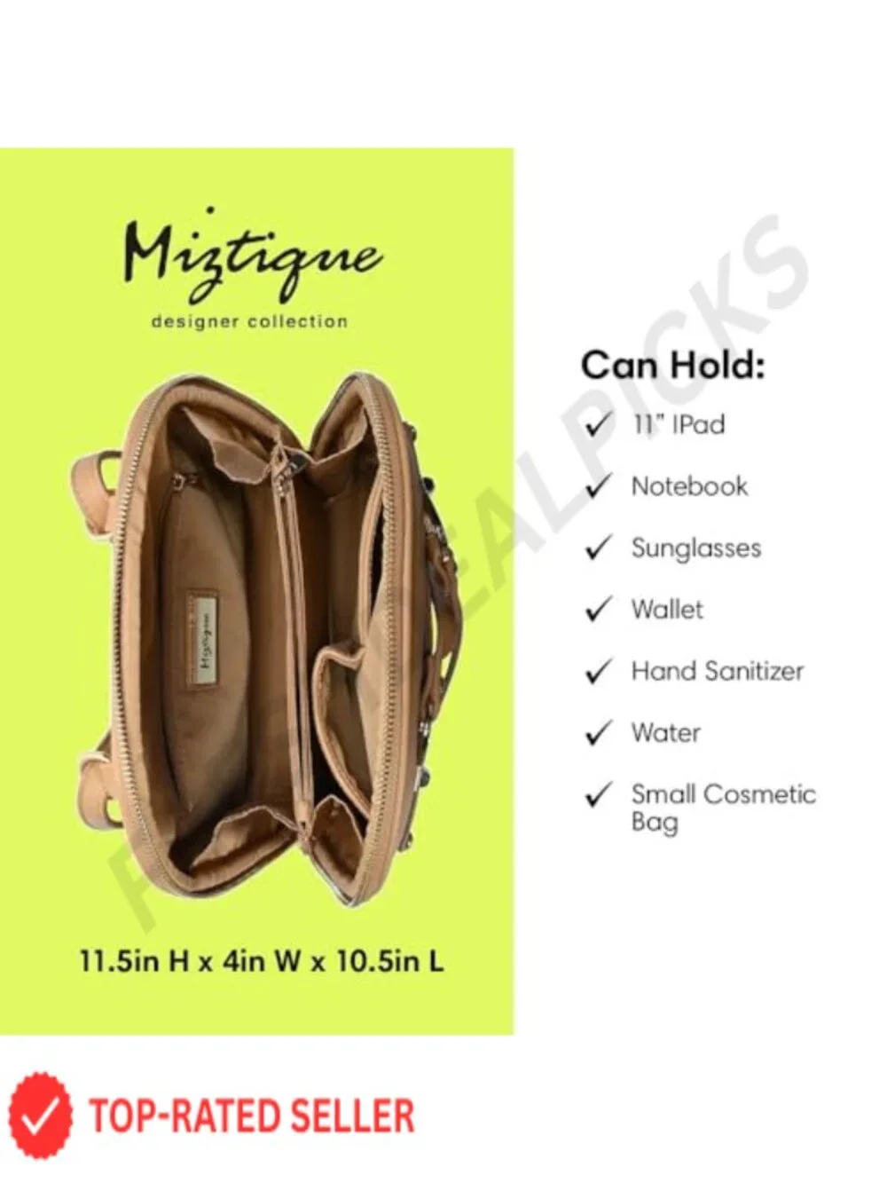 Vegan Leather Convertible Backpack Purse for Women, Shoulder Bag or Backpack
